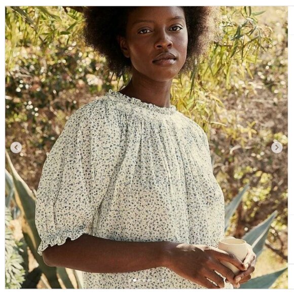 Doen - Odessa Nightgown Dress - Blue Baby Kate - Picture 3 of 7